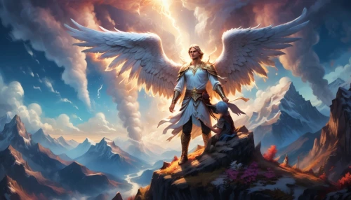 archangel,the archangel,zauriel,seraph,angelfire,fire angel,seraphim,angel of death,uriel,zadkiel,daybreaker,falstad,angelology,pheonix,angel,angelman,angel wing,prospera,samael,archangels,Conceptual Art,Fantasy,Fantasy 31