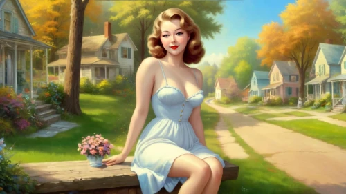 retro pin up girl,pin-up girl,girl in a long dress,retro pin up girls,pin up girl,girl in the garden,magnolia,pin-up girls,marilyn monroe,pin-up model,girl in white dress,pin ups,girl in flowers,housemaid,valentine day's pin up,valentine pin up,marylyn monroe - female,retro girl,retro woman,magnolias