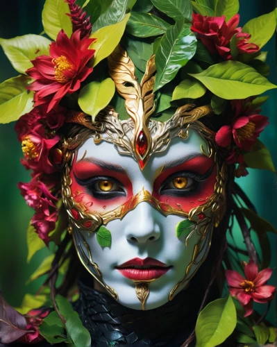 venetian mask,amazonica,diablada,masquerade,bodypainting,the carnival of venice,amazonian,body painting,diwata,masqueraders,dryad,faerie,masques,faery,amazonia,amazonas,headdress,bodypaint,masquerades,face paint,Photography,Artistic Photography,Artistic Photography 08