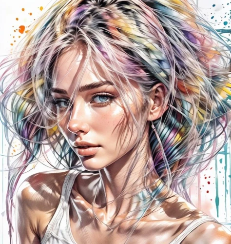 boho art,boho art style,colorful doodle,digital art,girl drawing,digital artwork,color pencils,colourful pencils,watercolor pencils,artist color,digital painting,color pencil,illustrator,colored pencils,water colors,girl portrait,krita,digital illustration,splash paint,coloured pencils