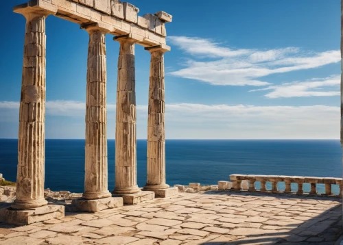 temple of poseidon,kourion,greek temple,erechtheus,erechtheion,doric columns,dodecanese,knidos,peloponnese,greece,grecia,hellenic,syros,kythera,minoan,tinos island pyrgos,kythnos,lycian,kythira,chersonesos,Art,Artistic Painting,Artistic Painting 39