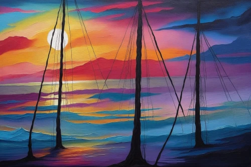 sailboats,sailing boats,sailing boat,sailing,sailing ships,sailboat,sail boat,sailing ship,masts,sea sailing ship,sail ship,boat landscape,sails,sailboard,sail,sailing yacht,sailers,sailing blue purple,catamarans,sea landscape,Illustration,Realistic Fantasy,Realistic Fantasy 25