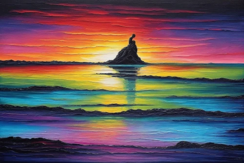 seascape,oil painting on canvas,sea landscape,oil pastels,oil painting,coast sunset,art painting,sea stack,painting technique,oil on canvas,colored pencil background,krakatoa,lava lamp,lighthouse,sailboat,landscape with sea,senja,an island far away landscape,sea night,ocean background,Illustration,Realistic Fantasy,Realistic Fantasy 25