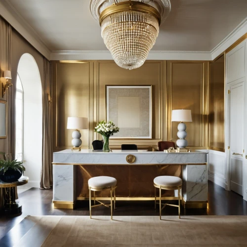 gold lacquer,credenza,luxury home interior,gold wall,mahdavi,claridge,luxury bathroom,berkus,dining room table,dining room,opulent,dining table,danish room,opulently,dressing table,interior decoration,contemporary decor,baccarat,sideboard,interior decor,Photography,General,Realistic