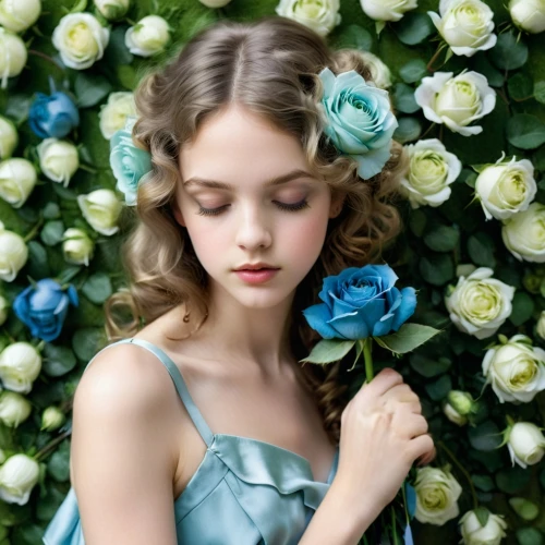 blue rose,lily-rose melody depp,girl in flowers,jingna,jasmine blue,beautiful girl with flowers,liesel,blue moon rose,blue hydrangea,margaery,gardenia,blumarine,hydrangea background,with roses,hedge rose,margairaz,blue rose near rail,scent of roses,forget me not,perfuming,Photography,Fashion Photography,Fashion Photography 08