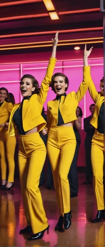 macarena,bhangra,gangnam,charanga,bananarama,jazzercise,yellow jumpsuit,samba deluxe,peppas,contradanza,ymca,danzas,choreographically,flamencos,conga,nsync,keersmaeker,acappella,jumpsuits,chordettes,Photography,General,Realistic