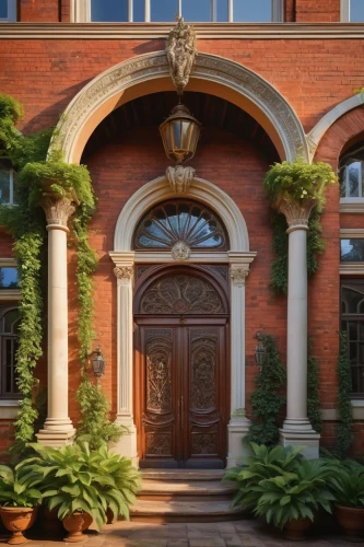 entranceway,entryway,house entrance,marylhurst,portico,entrances,brownstone,fieldston,front door,kykuit,orangery,henry g marquand house,brownstones,italianate,front gate,driehaus,palladianism,ingestre,entryways,filoli,Conceptual Art,Oil color,Oil Color 05