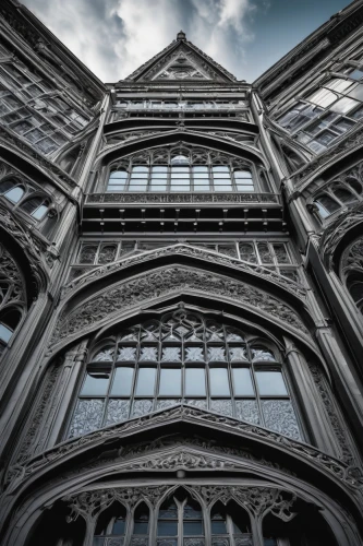 florence cathedral,altgeld,neogothic,western architecture,haunted cathedral,row of windows,old windows,old architecture,cathedrals,buttresses,encasements,glass facades,florence,crenellations,black church,windows,wooden windows,florance,gothic church,the black church,Illustration,American Style,American Style 15