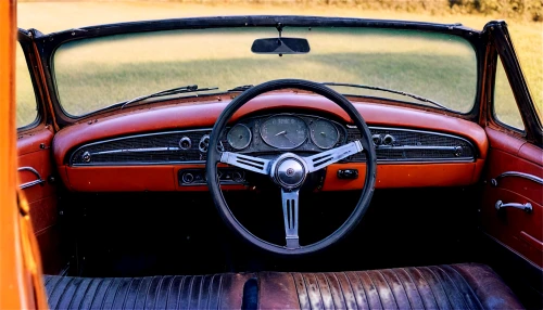 opel record,the vehicle interior,vintage car,vintage vehicle,red vintage car,car interior,leather steering wheel,fiat 850,oldtimer car,microcar,fiat 600,e-car in a vintage look,driver's cab,steering wheel,studebaker,old car,volga car,antique car,retro automobile,dashboard,Art,Artistic Painting,Artistic Painting 24