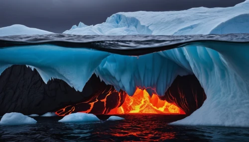 gerlitz glacier,antarctica,lava flow,ice cave,glacial melt,antartica,eruptive,antarctic,ice landscape,active volcano,arctic antarctica,subglacial,lava,eruption,hydrothermal,the glacier,water glace,glacier tongue,iceburg,crevassed,Photography,Artistic Photography,Artistic Photography 06