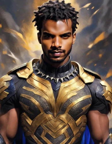 wakanda,tariq,stormbreaker,nnamdi,perriman,azubuike,daequan,khalef,afolayan,teferi,umenyiora,coogler,demario,darius,oyelowo,doomadgee,ramaroson,atlantean,thundercat,malinga,Digital Art,Impressionism