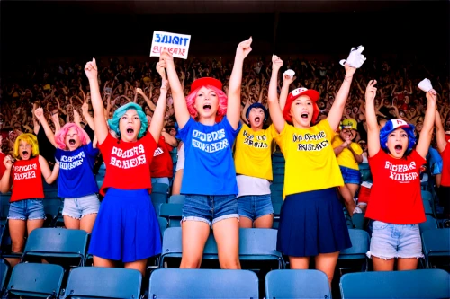 cheering,seigaku,beatlemania,superfans,you cheer,sones,fedcup,raised hands,hockeyroos,japanese fans,pacers,bluebirds,women's handball,enthusiam,eurobasket,supporters,fanclub,wildcats,cimorelli,universiade,Illustration,Black and White,Black and White 02