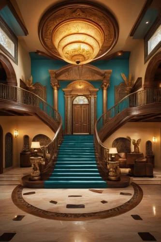 emirates palace hotel,art deco,hotel hall,luxury hotel,ballroom,staircase,entrance hall,lobby,grand hotel,dupage opera theatre,gleneagles hotel,mansion,driskill,ballrooms,cochere,greystone,opulently,palatial,paramount,grand hotel europe,Art,Classical Oil Painting,Classical Oil Painting 34