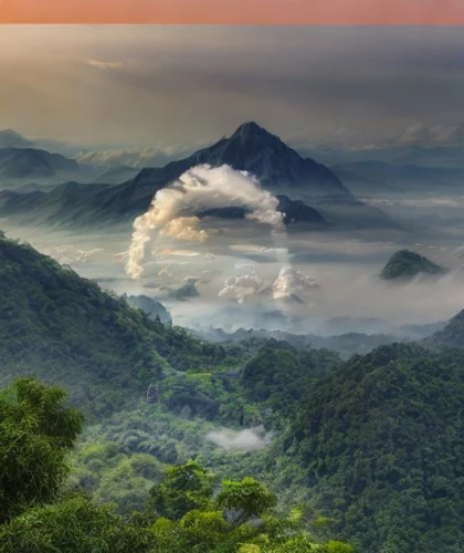 borneo,costarricense,indonesia,tailandia,east java,tungsha,arenal volcano,bulusan,southeast asia,tambopata,japanese mountains,costa rica,equateur,mountainous landscape,thamarassery,chiriqui,guanacaste,mount agung,leuser,volcanic landscape,Realistic,Foods,None