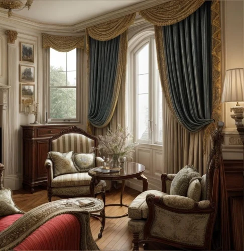 victorian room,sitting room,ornate room,chambre,danish room,gustavian,interior decoration,zoffany,interior decor,great room,furnishings,french windows,malplaquet,valances,enfilade,livingroom,aubusson,bedchamber,interiors,neoclassical,Interior Design,Living room,Tradition,Italian Cottage Living