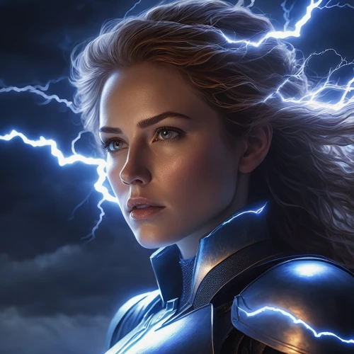 lightning,aegon,jaina,thors,kara,thunderer,god of thunder,stormbreaker,sandahl,thor,sigyn,captain marvel,claymore,thunder,electrifying,thunderous,thunders,thunderbolt,bolts,maximoff,Conceptual Art,Fantasy,Fantasy 28