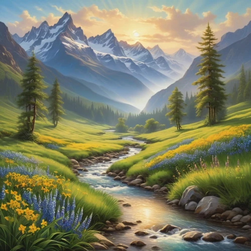 landscape background,alpine landscape,salt meadow landscape,meadow landscape,mountain landscape,mountain meadow,mountain scene,mountainous landscape,nature landscape,alpine meadow,nature background,fantasy landscape,beautiful landscape,landscape nature,forest landscape,river landscape,landscape mountains alps,mountain pasture,nature wallpaper,high landscape,Photography,General,Realistic