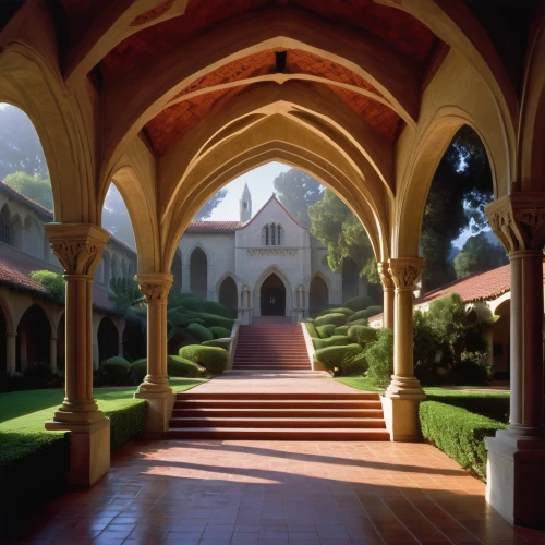 rivendell,theed,stanford,stanford university,sunnydale,cloisters,archways,nargothrond,cloistered,briarcliff,cloister,pointed arch,hall of the fallen,altadena,monastery,courtyards,morrowind,riftwar,entrances,castle of the corvin,Photography,Documentary Photography,Documentary Photography 15