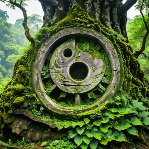 celtic tree,koru,japanese garden ornament,kudzu,bomarzo,the japanese tree,korowai,druidic,teikoku,druidism,yakushima,art forms in nature,greenman,uzumaki,tree of life,anahata,ouko,tree trunk,biopiracy,flourishing tree,Art,Classical Oil Painting,Classical Oil Painting 25