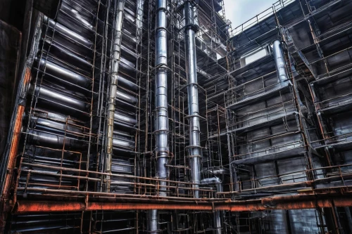 industrial tubes,precipitator,steel scaffolding,conduits,industrial plant,pipes,industrial,steel pipes,precipitators,chemical plant,scaffolding,industrial ruin,conduit,industrial landscape,pressure pipes,scaffold,pipe work,pipework,refinery,cooling tower,Photography,Fashion Photography,Fashion Photography 21