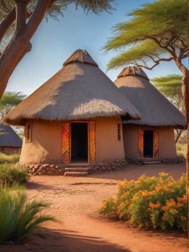 thatched roof,traditional house,straw hut,makgadikgadi,thatched,thatch umbrellas,thatch roof,namib rand,conservancies,thatched cottage,lodwar,okavango,samburu,iafrika,huts,ancient house,cottars,longhouses,east africa,amboseli,Conceptual Art,Fantasy,Fantasy 03