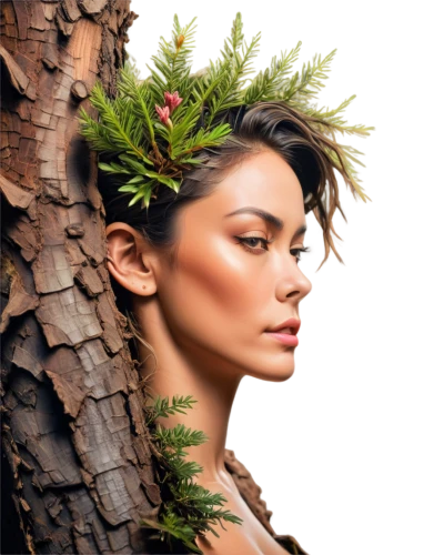 dryad,natural cosmetics,girl in a wreath,green wreath,faery,tree crown,faerie,spruce shoot,polynesian girl,dryads,natural cosmetic,girl with tree,christmas woman,procris,biophilia,treemonisha,naturalistic,naturali,wreath,fir green,Photography,Artistic Photography,Artistic Photography 08