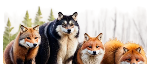 dholes,foxpro,dingoes,dingos,fox stacked animals,canids,dhole,vulpes vulpes,pyote,foxhunting,foxl,vulpes,latrans,tervuren,artiodactyls,foxes,malamutes,foxmeyer,wolves,atunyote,Conceptual Art,Daily,Daily 34