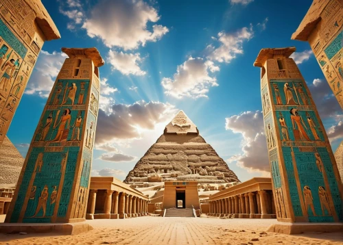 giza,egyptian temple,egypt,the great pyramid of giza,pyramids,ancient egypt,egyptienne,luxor,mypyramid,pharaonic,step pyramid,pyramide,pharaohs,saqqara,khafre,egytian,ancient egyptian,pyramid,egyptological,pharoahs,Illustration,American Style,American Style 04