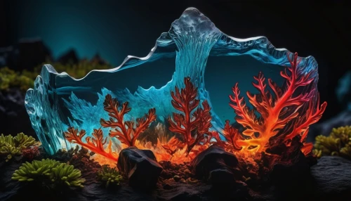 coral reef,underwater background,coral guardian,deep coral,reef tank,aquarium,bioluminescent,underwater landscape,diorama,terrarium,rock coral,bioluminescence,coral,ice cave,biofilm,blue cave,lava,lava flow,the blue caves,blue caves,Photography,Artistic Photography,Artistic Photography 02