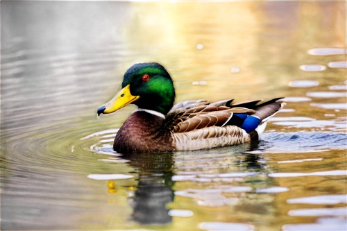 duck on the water,canards,water fowl,waterfowl,mallards,brahminy duck,canard,ornamental duck,ducktail,greenhead,blackduck,bath duck,wildfowl,wood duck,cayuga duck,shoveler,ente,female duck,waterfowls,quacks,Illustration,Realistic Fantasy,Realistic Fantasy 47