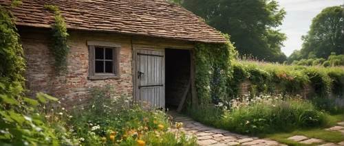 hidcote,sissinghurst,thatched cottage,cottage garden,lincoln's cottage,dandelion hall,country cottage,grantchester,garden shed,watermill,ditchling,cotswolds,summer cottage,mottisfont,the threshold of the house,thatched,cotswold,water mill,tuckwell,wattle and daub,Art,Artistic Painting,Artistic Painting 25