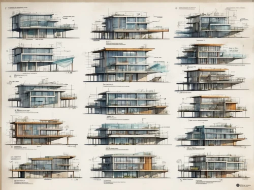 archigram,stilt houses,elevations,houses clipart,cantilevers,habitaciones,unbuilt,revit,zumthor,cube stilt houses,arquitectonica,facade panels,archidaily,architectura,architettura,miralles,facades,snohetta,glass facades,floating huts,Unique,Design,Infographics