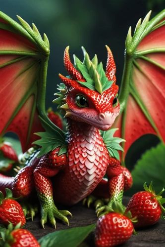 forest dragon,reddiar,strawberries falcon,dragonja,dragonetti,darragon,painted dragon,dragon,dragon of earth,dragao,dragonheart,dragon design,dragones,wyverns,drache,ragon,wyvern,3d render,3d rendered,chua,Photography,General,Natural