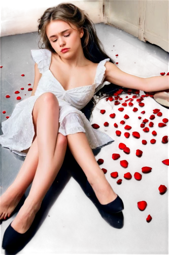 rose petals,fallen petals,red shoes,rose png,red confetti,painted hearts,lily-rose melody depp,red petals,cherry petals,romantic look,lover's grief,juliet,with roses,lovesickness,valentyna,spray roses,rosae,romantica,red roses,rosewater,Photography,Fashion Photography,Fashion Photography 20