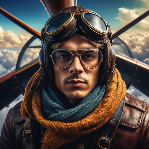 aviator,pilot,aviatrix,glider pilot,nieuports,stampe,aeronautica,fokker,saulnier,nuvolari,thomashefsky,richthofen,tailgunner,aircraftman,nieuport,bleriot,lysander,taylorcraft,hanriot,steamboy,Illustration,Abstract Fantasy,Abstract Fantasy 01