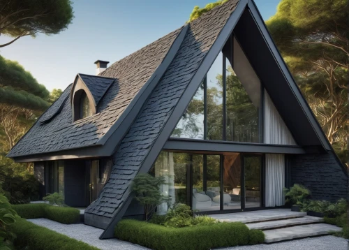 cubic house,3d rendering,roof landscape,grass roof,house in the forest,inverted cottage,forest house,geometric style,house shape,modern house,frame house,folding roof,cube house,wooden house,render,timber house,dormer,dunes house,danish house,dreamhouse,Illustration,Realistic Fantasy,Realistic Fantasy 36