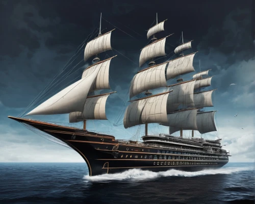 sea sailing ship,whaleship,caravel,sail ship,sailing ship,galleon,tallship,barquentine,windjammer,three masted sailing ship,sea fantasy,tall ship,trireme,eendracht,mayflower,sailing ships,barque,privateering,commandeer,merchantman,Conceptual Art,Fantasy,Fantasy 34