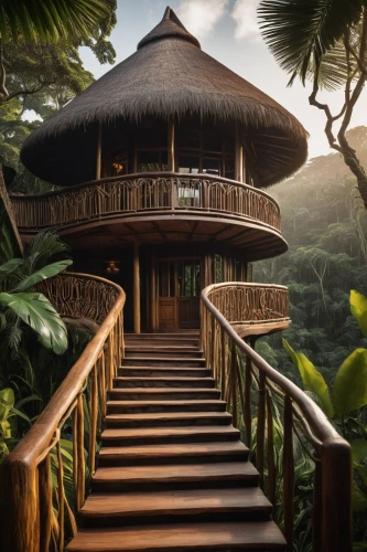 tropical house,tree house hotel,gondwanaland,tropical forest,tanoa,tropical jungle,stilt house,ubud,longhouses,anantara,tropical island,amazonica,treehouses,rainforests,neotropical,teahouse,tree house,asian architecture,kunplome,treehouse,Photography,Fashion Photography,Fashion Photography 13