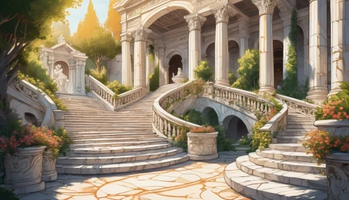 stone stairs,winding steps,stone stairway,outside staircase,staircase,stairways,steps,stairs,seregil,staircases,stairway,walkway,winding staircase,the threshold of the house,threshhold,rivendell,archways,gordon's steps,citadels,pathway,Illustration,Black and White,Black and White 05