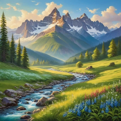 landscape background,mountain landscape,mountain scene,alpine landscape,mountainous landscape,nature background,mountain meadow,meadow landscape,salt meadow landscape,nature landscape,alpine meadow,mountain pasture,mountain range,landscape mountains alps,paisaje,mountain tundra,mountains,fantasy landscape,beautiful landscape,background view nature,Photography,General,Realistic