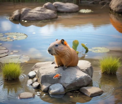 coypu,capybara,nutria,capybaras,beaver rat,perched on a log,beaver,otterlo,otterness,wilderotter,alpine marmot,otter,prairie dog,otterloo,gopher,beavers,schleich,relaxed squirrel,marmot,loutre,Photography,General,Natural