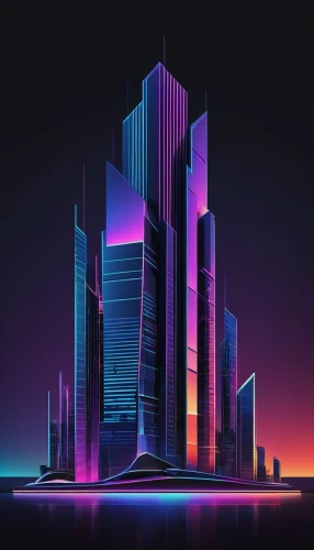 cybercity,ctbuh,cinema 4d,skyscraper,cyberport,monoliths,skyscrapers,urban towers,wavevector,pc tower,cybertown,hypermodern,tetris,synth,mainframes,metropolis,high rises,cityscape,skyscraping,the skyscraper,Illustration,Realistic Fantasy,Realistic Fantasy 06