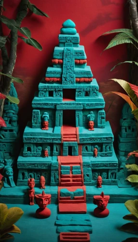 gopuram,step pyramid,pakal,vimana,pyramid,mypyramid,puram,tikal,aztec,kharut pyramid,temples,bipyramid,gopura,aztecas,balaji,eastern pyramid,visalakshi,indian temple,mandir,mayan,Unique,3D,Clay