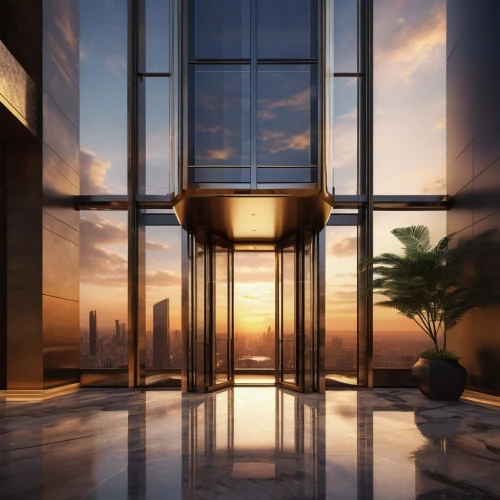 penthouses,glass wall,elevators,metallic door,sky apartment,elevator,glass window,3d rendering,levator,glass building,residential tower,glass facade,high rise,structural glass,rotana,glass facades,skybridge,glass panes,radiosity,skyscraper,Conceptual Art,Oil color,Oil Color 19