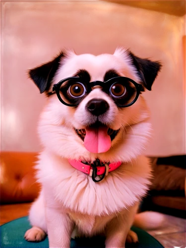 spectacled,intelectual,bespectacled,cute puppy,pink glasses,cheerful dog,dog frame,specky,pug,barkdoll,kimbundu,nerdy,wag,shih tzu,edgar,pekinese,female dog,chihuahua,french bulldog,lenscrafters,Illustration,Black and White,Black and White 25