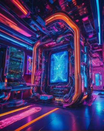 spaceship interior,ufo interior,spaceland,cyberscene,cyberpunk,cyberia,neon coffee,scifi,sci - fi,cyberspace,cybertron,cyberworld,cybertown,futuristic,sci fi,cyberview,uv,spaceship space,neon ghosts,electric arc,Conceptual Art,Oil color,Oil Color 23