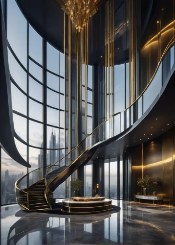 spiral staircase,circular staircase,tallest hotel dubai,largest hotel in dubai,futuristic architecture,penthouses,staircase,blavatnik,winding staircase,lobby,luxury home interior,elevators,vdara,futuristic art museum,rotana,luxury hotel,skylon,foyer,art deco,intercontinental,Photography,Fashion Photography,Fashion Photography 05