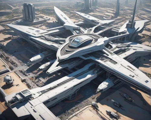 helicarrier,cardassia,futuristic architecture,futuristic art museum,arcology,spaceports,kharak,lti,stadium falcon,interorbital,vanu,delamar,sulaco,starbase,starship,vtol,interceptor,sky space concept,spaceport,troshev,Conceptual Art,Fantasy,Fantasy 10