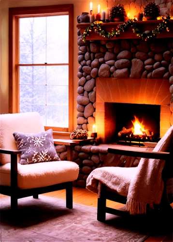 fire place,warm and cozy,christmas fireplace,fireplaces,fireplace,coziness,coziest,cozier,log fire,fireside,warmth,alpine style,wood stove,winter house,winter window,family room,snowed in,fire in fireplace,wintertime,cozy,Illustration,Realistic Fantasy,Realistic Fantasy 03