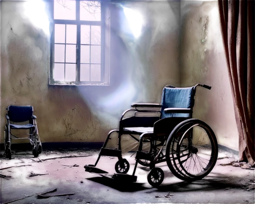 wheel chair,wheelchairs,wheelchair,therapy room,sanitarium,paralysed,treatment room,disablement,paralyzed,eldercare,unwounded,abandoned room,hospitalizes,abled,sanitorium,unguided,sanatorium,disability,holy spirit hospital,disabilities,Conceptual Art,Fantasy,Fantasy 32